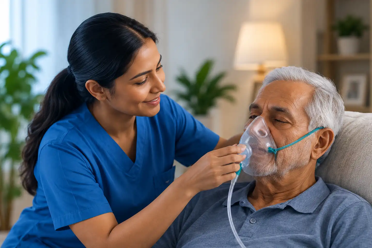 Respiratory Care Expert with Patient