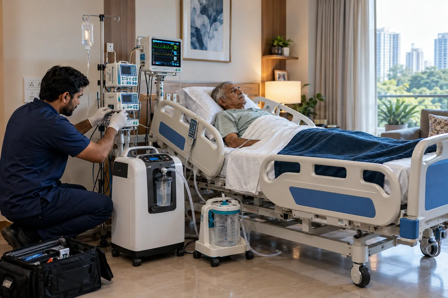 Home Healthcare Setup